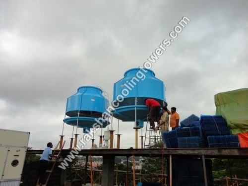 Round Counter Flow Cooling Tower 