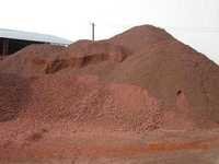 Iron Ore Powder - Fe 64%, Density 4.8 To 5.2 G/cm3, Brown Granule | Applications In Welding, Casting, Painting, Metallurgy, And Drilling
