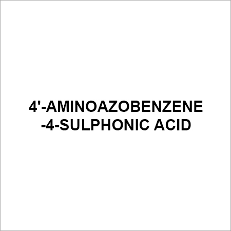 4-Aminoazobenzene-4-sulphonic acid