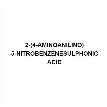 2-(4-Aminoanilino)-5-nitrobenzenesulphonic acid