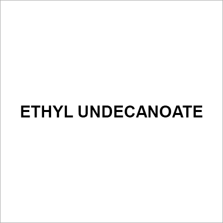 Ethyl Undecanoate - Colorless Liquid, CAS 627-90-7 | Fruity, Sweet, Coconut, Natural Flavor, Food Additive