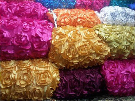 Ribbon Rose Fabric