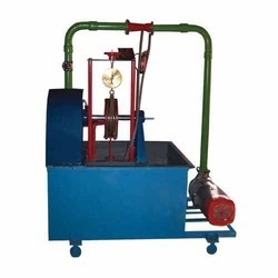 Metal Pelton Wheel Turbine Test Rig Capacity :1Hp (A.C Motor)