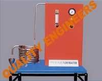 Rtd Studies In Plug Flow Reactor (coiled Tube Type) - Stainless Steel, 0.7 L Reactor, 20 L Feed Tank | Rtd Analysis, Plug Flow Study, Compressed Air Circulation, Rotameter Flow Measurement, Bourdon Pressure Gauge