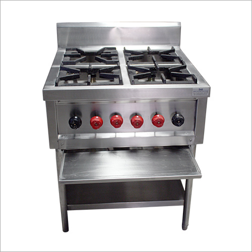 Commercial Four Burner Cooking Range