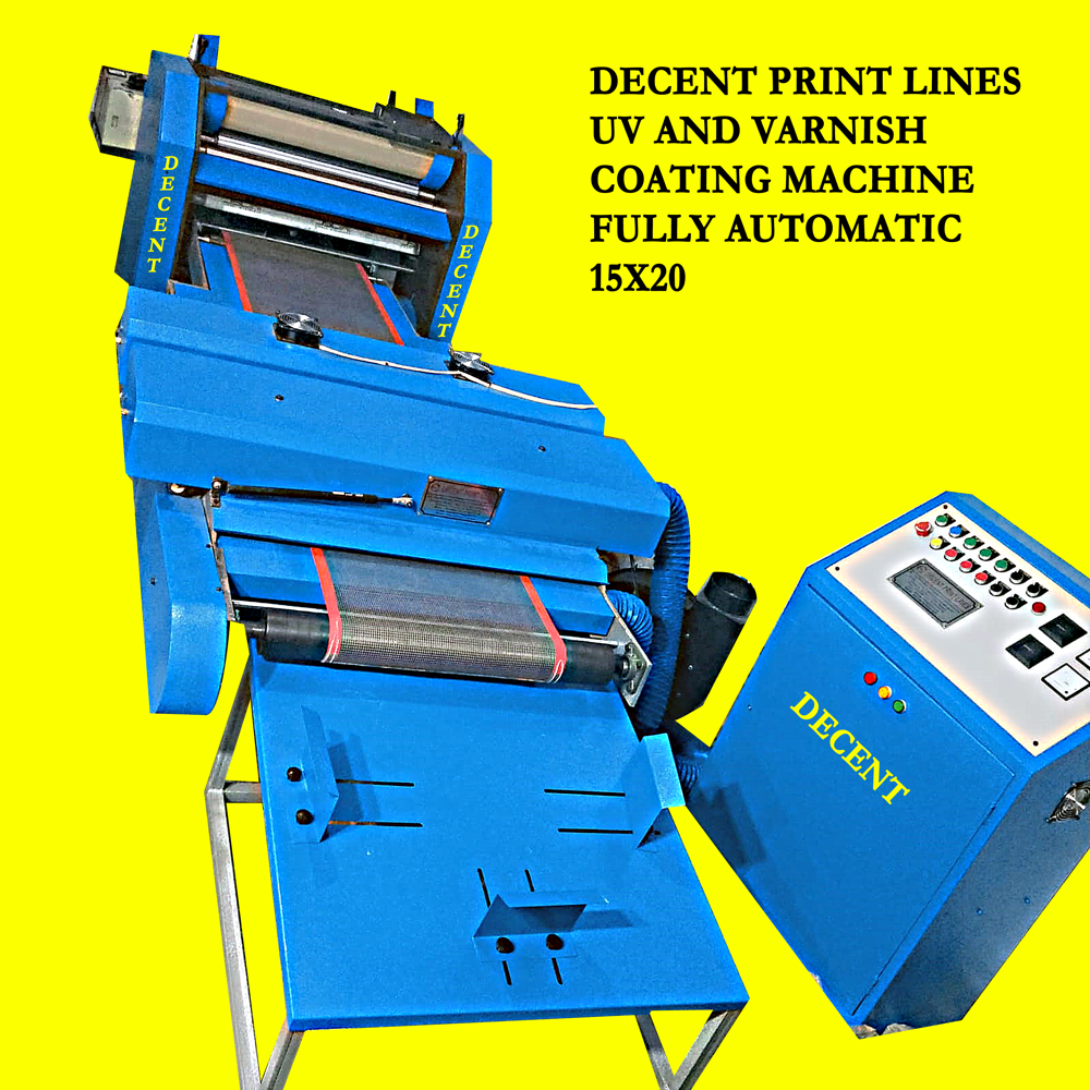 UV and Aqua Varnish Coating Machine Fully Automatic