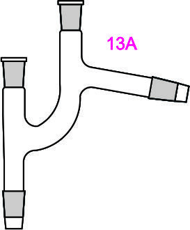 Adapters Recovery - Borosilicate Glass, Three-Neck, Socket B-14 to B-55, Autoclavable, Efficient Distillation