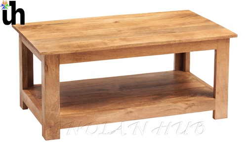 Handmade Coffee Table With Shelf