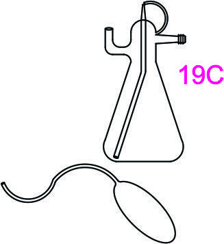 Chromatography Sprayer - Glass, 50-250ml Capacity | Precise Spraying, Uniform Coating, Easy Handling, Durable Design