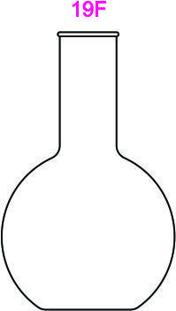 Flasks flat bottom