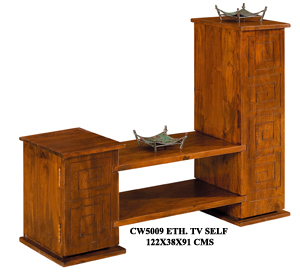 wooden t.v cabinet