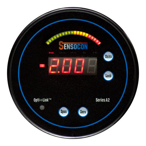 Digital Differential Pressure Gauge - Series A2