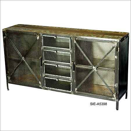 Metal Sideboard Cabinet