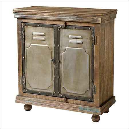 Wood 2 Door Sideboard