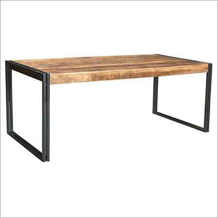Wood Rectangular Dining Table