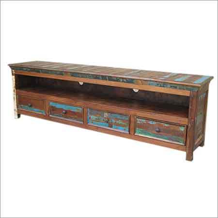 Reclaimed Wooden TV Cabinet