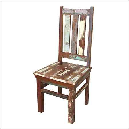 Wood Reclaimed Dining Chair