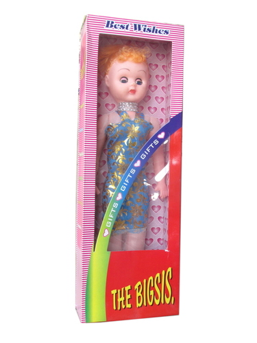 The Bigsis - Plastic, 10-12cm, Teal | Collectible Doll, Intricate Detail, Stylish Attire, Imaginative Play