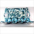 Sky Blue Aluminium Tray With 6 Bowl