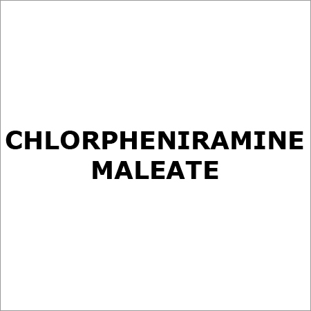 Chlorpheniramine Maleate