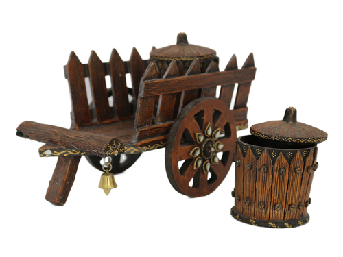 Mdf Wood Antique Dry Fruit Box