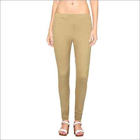 Ladies Stretchable Leggings - Cotton Summer, Size M/L/XL, Skin Color | Versatile Fit for Comfort and All-Day Wear