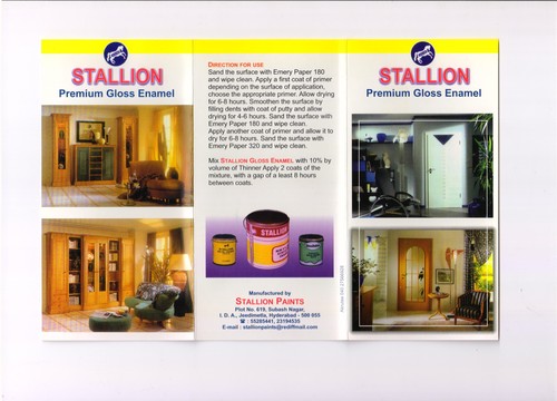 Glossy Enamel Paints