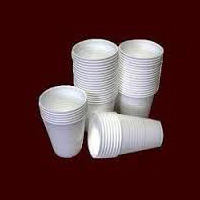 Disposable Thermocol Plain Glass