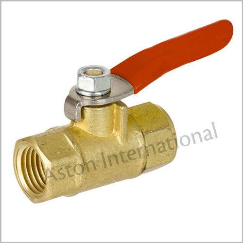 Brass Mini Ball Valve Female x Female (Round)