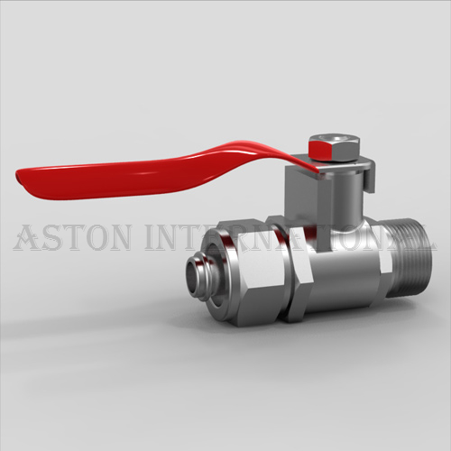 Brass Inlet Ball Valve 3-8