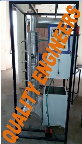 Bubble Cap Distillation Column