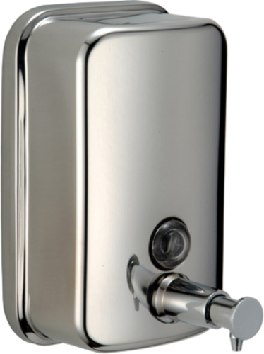 Steel Soap Dispenser - Stainless Steel 1000ml | Manual & Automatic Operation, Anti-Corrosive, Easy Refill, Soap Level Display