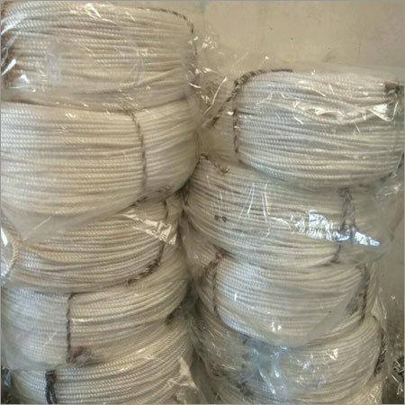 White Coil Polyester Rope