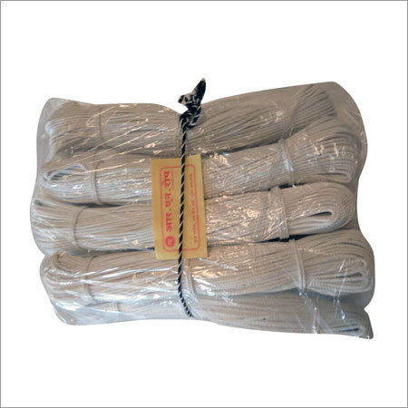 White Resham Guchi Rope