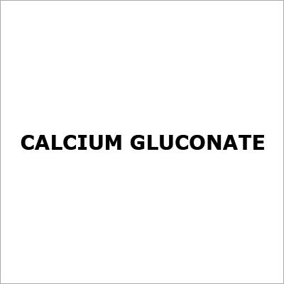 Calcium Gluconate
