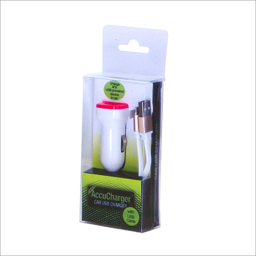 Car Charger With I-Phone USB Cable