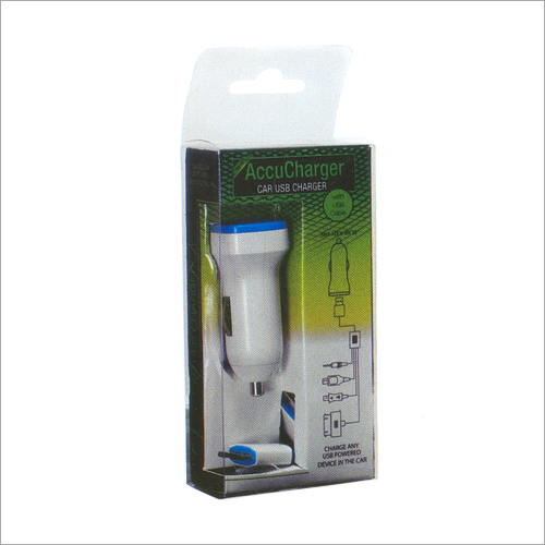 Car Charger With 4 In 1 USB Cable