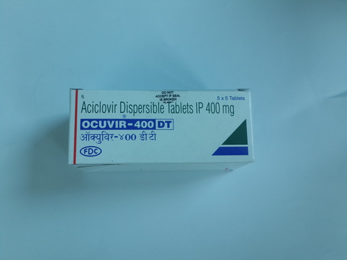Ocuvir - 400 Dt Aciclovir Dispersible Tablet Specific Drug
