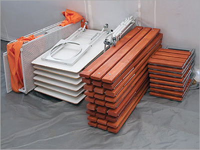 Equipment Option For A Food Reception Point Folded