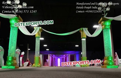 Wedding Aisleway Pillars