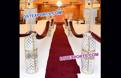 Wedding Aisleway Pillars