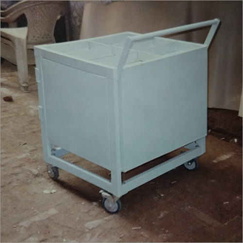 Industrial Trolley - Steel, 48x36x36 inches | Durable, Easy Mobility, Efficient Storage, High Capacity, 500 lbs Weight Capacity, Versatile Design