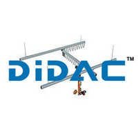 Light Crane System - Steel Zinc Coated C-profile, Ball Bearing Rolls, Ceiling Installation Included
