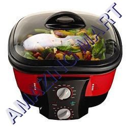 Red And Black Multi Cooker