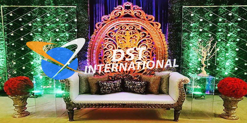 Beautiful Fiber Oval Panel Stage