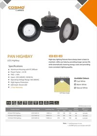 White Industrial Led High Bay Light