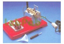 Model Of Steam Engine With Boiler