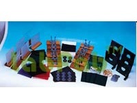 PHYSICS OPTIC KIT - 8x 500mm & 1x 150mm Plano-Convex Lenses, Multi-Aperture Plates, Filters, Diffraction Effects