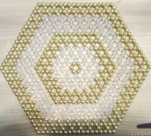 Golden Decorative Placemats