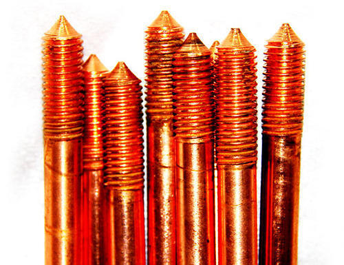 Golden Copper Bonded Grounding Rods